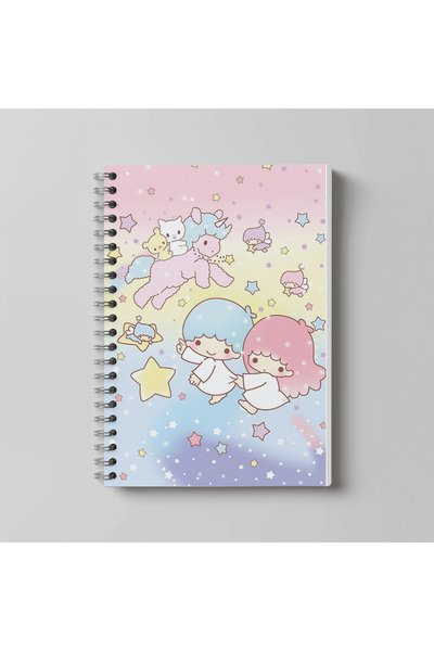 nihonwosekai Sanrio Kuromi Cinnamoroll Melody Purin Anime Notebook A4 Size 60...
