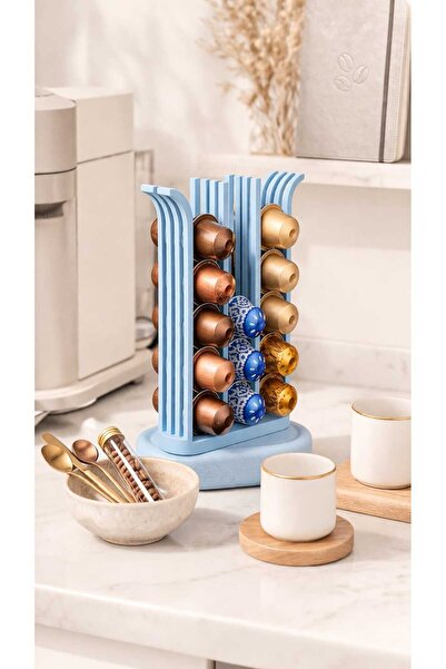 Rivon Desing TOFFE Nespresso Döner Kahve Standı (KÜÇÜK KAPSÜL)