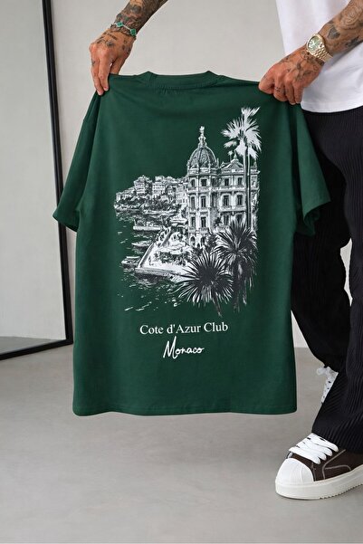 DM DOLCE MORE ΜΠΛΟΥΖΑΚΙ MONACO ΜΕ ΣΤΑΜΠΑ OVERSIZE UNISEX 2PV1