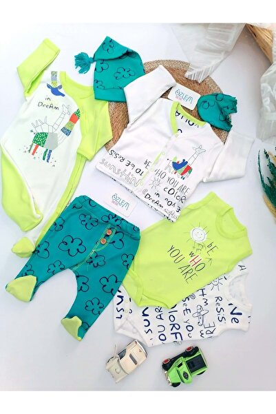 DİĞER1111 Origami 8-Pack Hospital Release Green