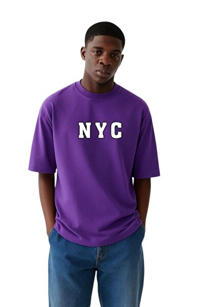 DM DOLCE MORE Τυπωμένο μπλουζάκι oversized unisex 2PV1