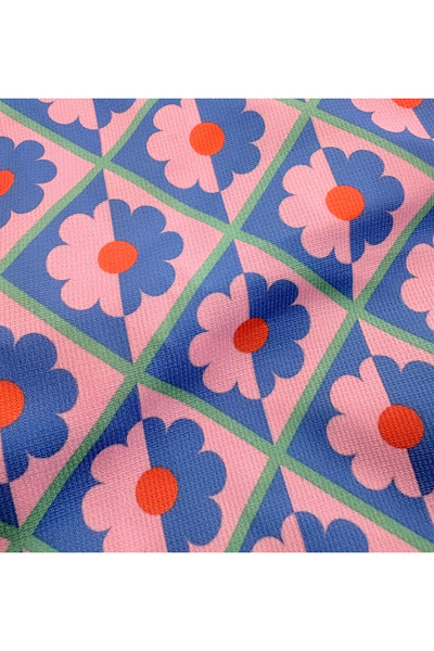 podyum baskı πολύχρωμο ύφασμα ψηφιακής εκτύπωσης με λουλούδια και καρό σχέδια...