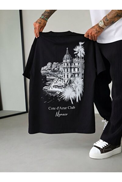 DM DOLCE MORE ΜΠΛΟΥΖΑΚΙ MONACO ΜΕ ΣΤΑΜΠΑ OVERSIZE UNISEX 2PV1