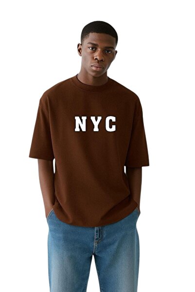 DM DOLCE MORE Τυπωμένο μπλουζάκι oversized unisex 2PV1