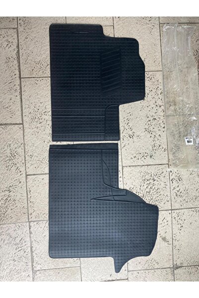 Yerli Renault Master 2011 Ve Üstü Uyumlu Araç İçi Siyah Kauçuk Paspas