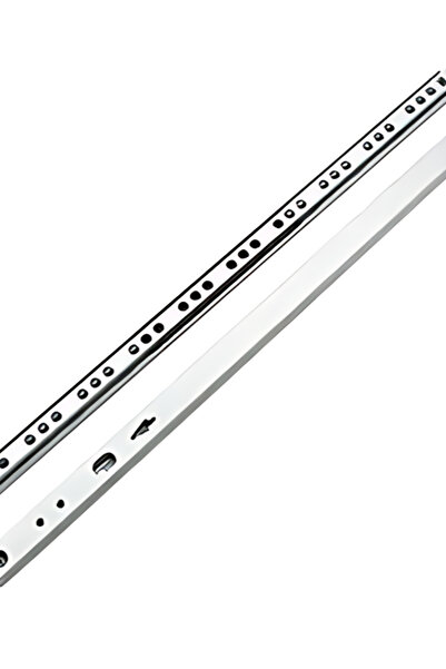 rkm store 17 mm 30 cm Dolap Teleskopik Çekmece Rayı (17x310) Çekmece Kızağı 1...