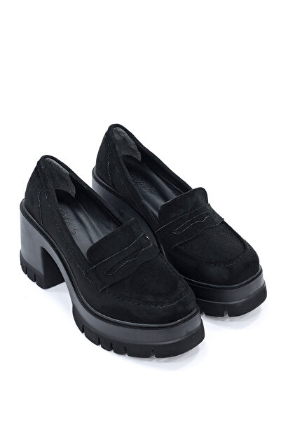 kajal ayakkabı BLN 405 Κλασικό Loafer με Τακούνι Πλατφόρμας