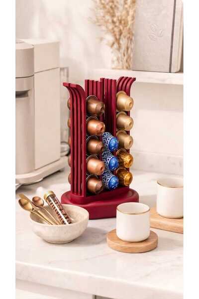 Rivon Desing TOFFE Nespresso Döner Kahve Standı (KÜÇÜK KAPSÜL)