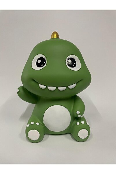 Libra KUMBARA PLASTİK FİGÜRLÜ DİNAZOR (BOY 20 CM ENİ 13 CM)