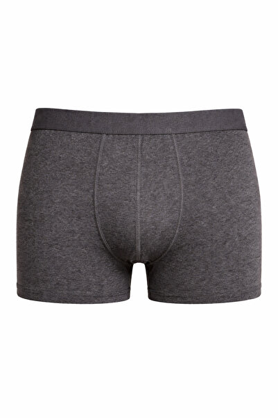 Gambocci Men's 95% Cotton Elastic Breathable Flat Underwear Boxer