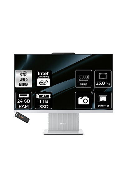 LENOVO Ideacentre 24IRH9 i5 13420H 24GB RAM 1TB SSD 23.8" FHD 100Hz FreeDOS F...