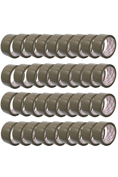 GIMASE Set de 36 role de bandă adezivă, GIMASE, 48 mm x 60 m, Vibac, Maro