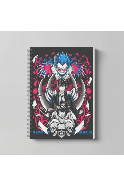 nihonwosekai Death Note anime sveska A4 veličine, 60 listova, bez linija, sa ...