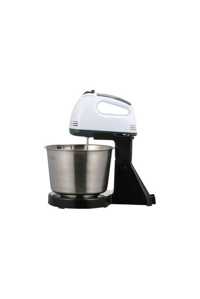 OEM Mixer cu bol din oțel inoxidabil 4L YONSA, 380W, 7 viteze, Design 2-în-1 (fix și portabil)