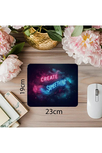 Empressco Mousepad tipografie surreal în atmosferă îmbunătățită - 19x23 cm 2 ...