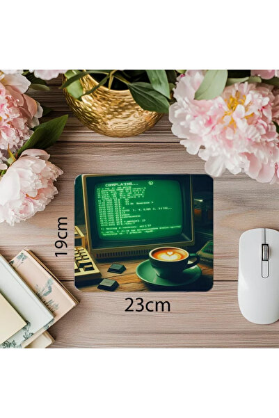 Empressco Mouse Pad vechi + Mouse Pad nou de cafea - 19x23 cm 2 mm dreptunghi...