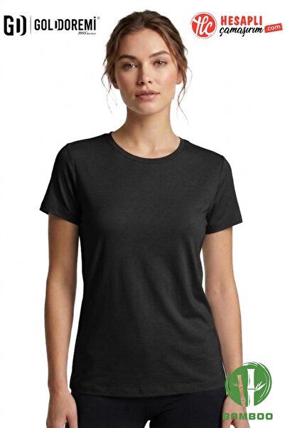 Jiber Women's Premium Extra Flexible Bamboo Anti-Sweat Lightweight Fabric T-S...