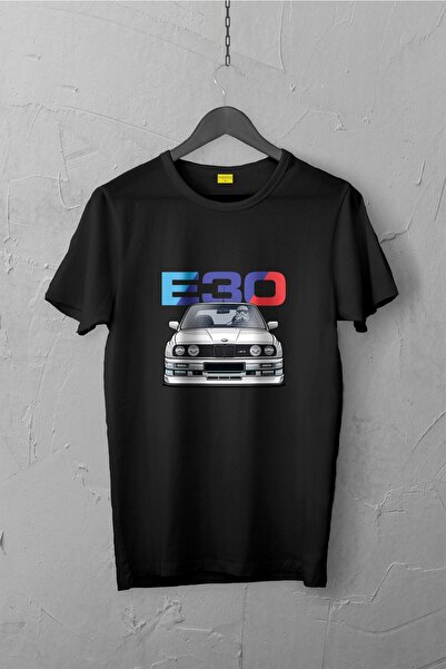 AZIZI TEKSTIL Bmw E30 Designed Tshirt, Unisex Premium, No Cracking Fading / Α...