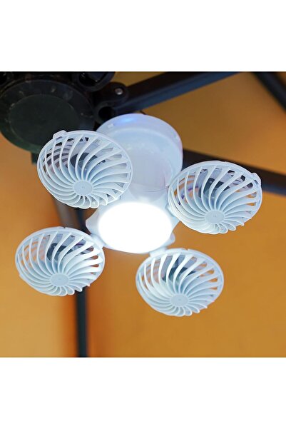 Generic Solar Foldable Fan Light