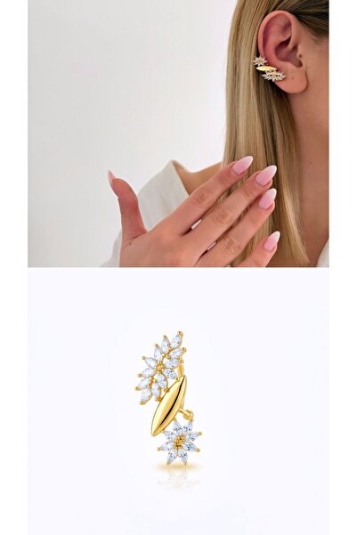 Bubbleatelier Gold Lenny Earcuff