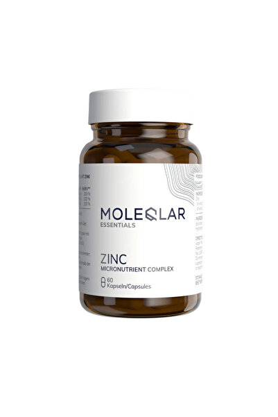 MoleQlar Διγλυκινικό Ψευδαργύρο και Πικολινικό Ψευδαργύρο 20 mg 60 Κάψουλες