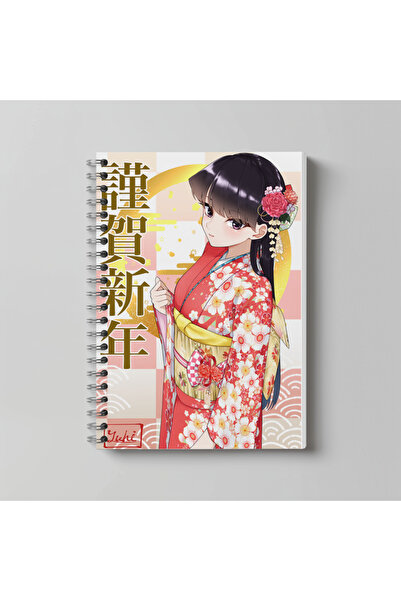 nihonwosekai Caiet anime Komi san Shoujo Shoujo Girly, format A4, 60 de coli,...