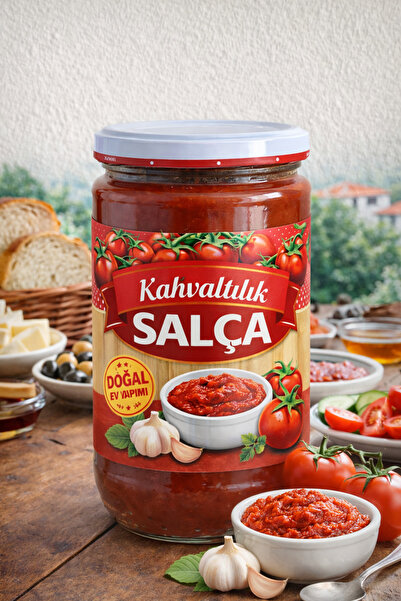 ALTIN GIDA 45 500 Gr Kahvaltılık Salça – Ev Yapımı Doğal Katkısız Kahvaltılık...