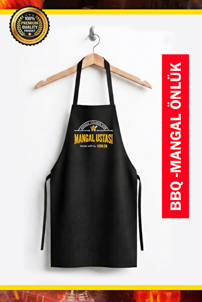 BBQ Barbecue Bib Embroidered | Durable & Stylish Design