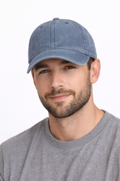 Tk Spor Unisex Stonewashed Cotton Sports Adjustable Back Hat