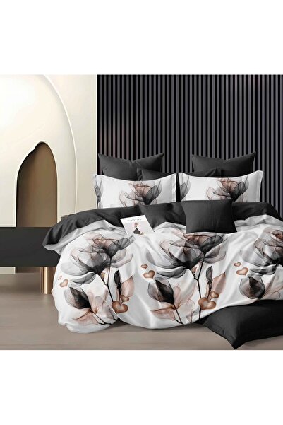 Talo Finet Σετ Λευκών Ειδών Διπλού Κρεβατιού, 6 Τεμάχια με 4 Μαξιλαροθήκες