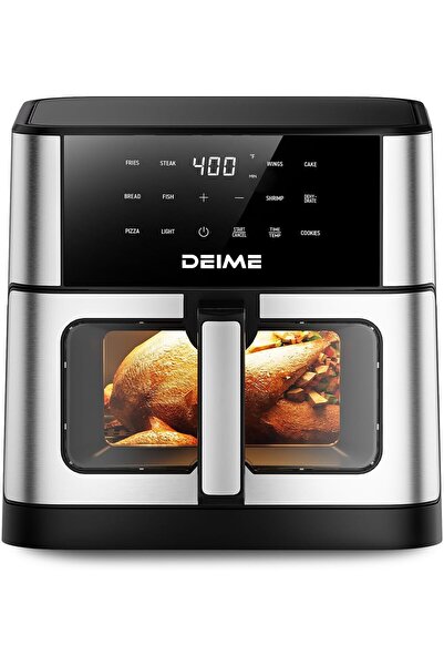 DEIME Φριτέζα Αέρος 10.2 QT, 1700W, Μεγάλη Χωρητικότητα, με 10 Προκαθορισμένα...