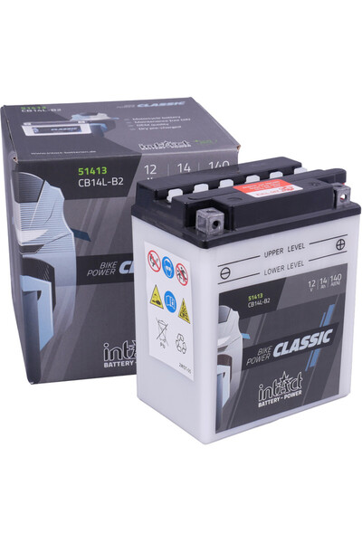 Landport (LP) Μπαταρία Μοτοσικλέτας YB14L-BS 12V 14 Ah