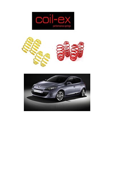X POWER TUNİNG renault megane 3 coil-ex 4.cm spor helezon yay