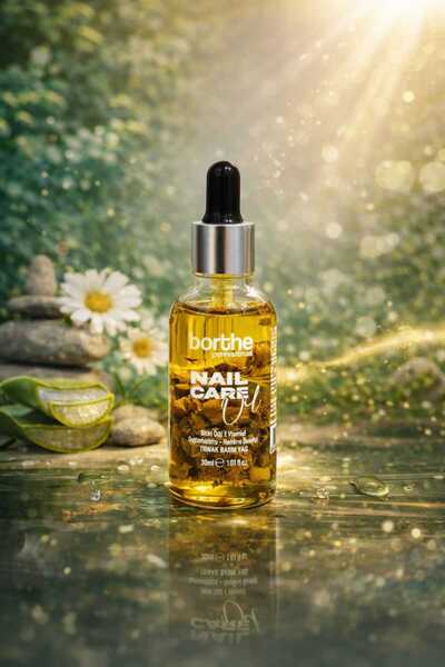 Borthe Professional Nail Care Oil Bitki Özlü Tırnak ve Kütikül Bakım Yağı 30 ml