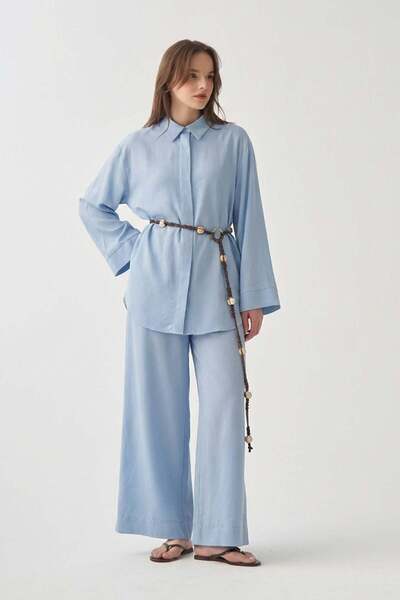 ALLDAY Anthracite-Comfortable Pants Suit