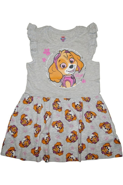 PAW PATROL Βαμβακερό κοντομάνικο φόρεμα