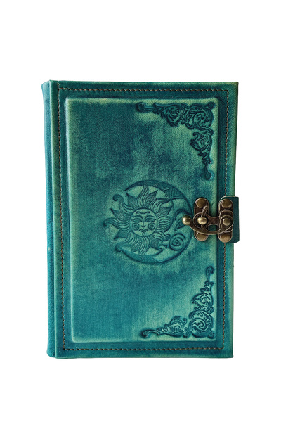 OZ CRAFT NOTE Hakiki Deri El Yapımı Defter – ZAMANIN DENGESİ (Eskitme Detaylı)