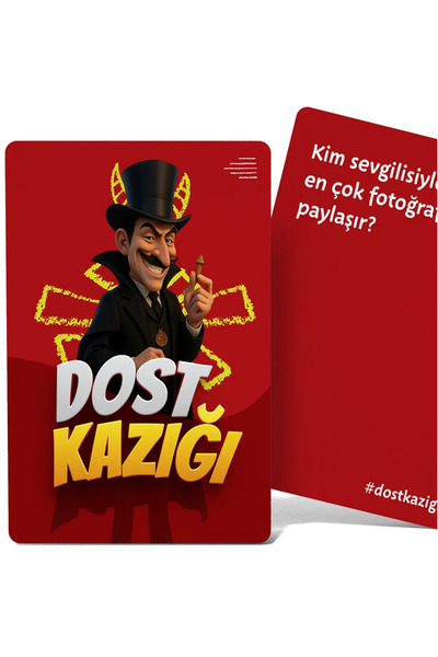 NY HOME Arkadaş Grubu Parti Cesur Komik Bol Kahkaha Neşeli Oyun-Dost Kazığı 1...