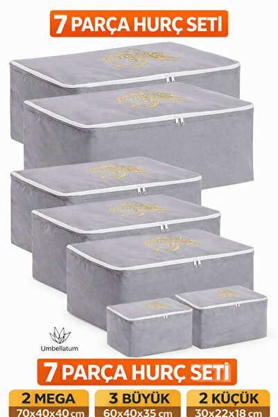 umbellatum Σετ Οργάνωσης Αποθηκευτικών Θηκών 7 Τεμαχίων |   2 Μεγάλα, 3 Μεγάλ...