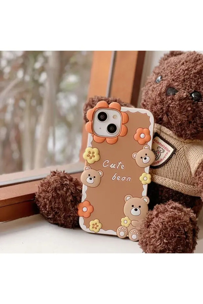 OSG iPhone 11 Uyumlu 3D Karakterli Hamur Silikon Darbe Koruyucu Premium Telef...