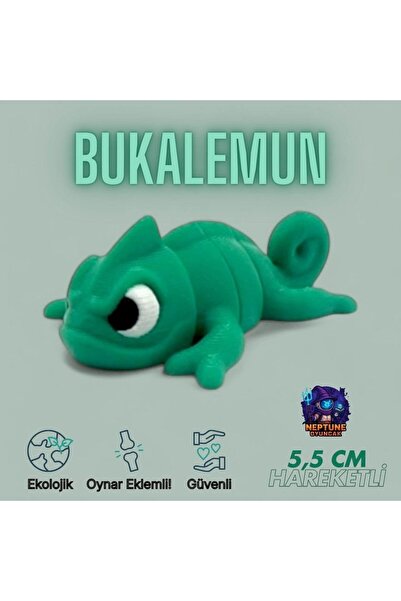 Neptune Flexi Bukalemun Hareketli Hayvan Figürü (Wigglitz)