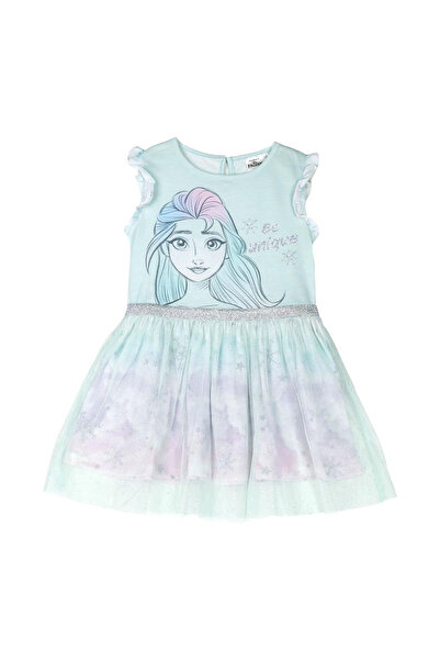 Disney Frozen Βαμβακερό κοντομάνικο φόρεμα