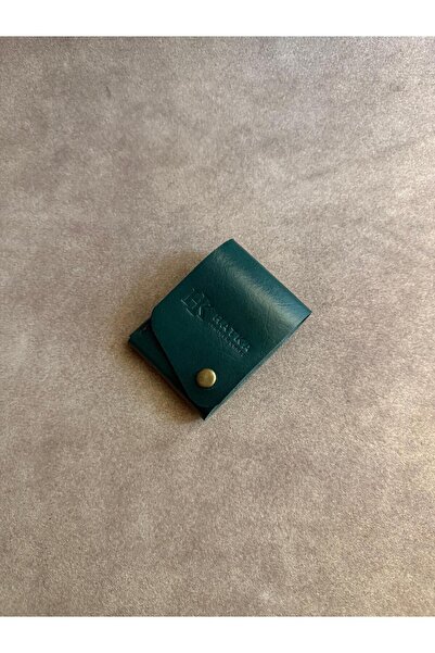 HATKA Leather Craft El Yapımı Hakiki Deri Cüzdan - Single Fold K2