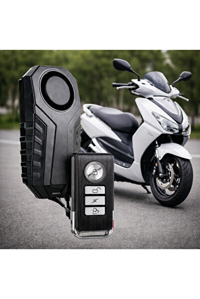 MultiZone Bisiklet Motosiklet Alarmı Uzaktan Kumandalı Güvenlik Sistemi Su Ge...