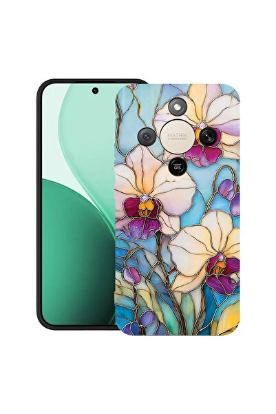 bestcase Υπέρλεπτη Θήκη για Honor Magic 8 Lite / X9d / X70, Φλοράλ - Ορχιδέα ...