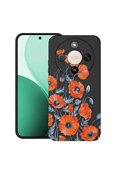 bestcase Ултра тънък калъф за Honor Magic 8 Lite / X9d / X70, Флорален - Мини...