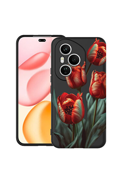 bestcase Υπέρλεπτη Θήκη για OPPO Reno13, Φλοράλ - Κόκκινη Τουλίπα, 2052043 B ...