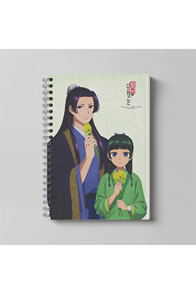 nihonwosekai Jurnal de apotecar Anime, caiet A4, 60 de coli, fără linii, cu c...