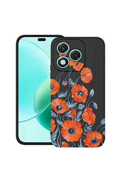 bestcase Υπέρλεπτη Θήκη για Honor 400 Lite, Φλοράλ - Μινιμαλιστικό Παπαρούνα,...