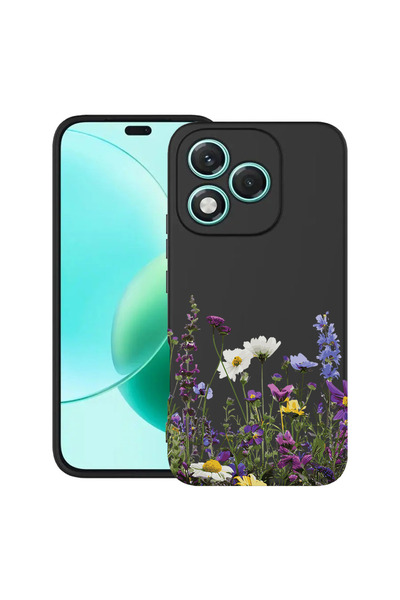 bestcase Husă Ultra Subțire pentru Honor 400 Lite, Florală - Flori Sălbatice,...